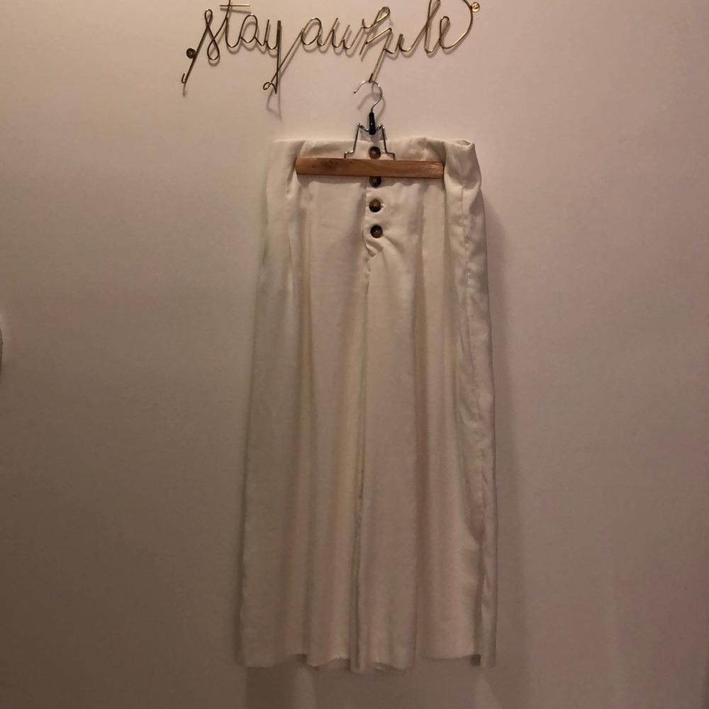 Zara wide-leg trouser, M